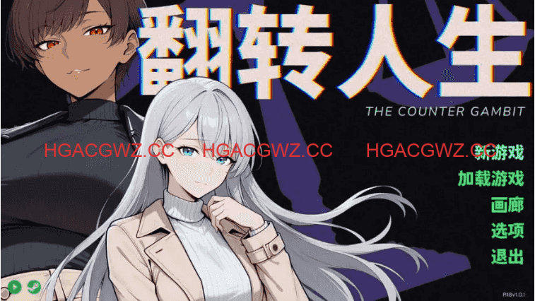 【ADV/中文/动态】翻转人生 v1.0.1官方中文步兵版[新作]【电脑/850M】（The Counter Gambit v1.0.1）